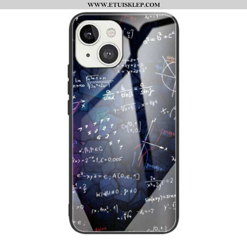 Etui do iPhone 13 Mini Obliczenia Matematyczne Ze Szkła Hartowanego